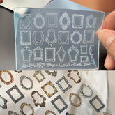 Resin Jewelry Silicone Mold Kit – Frames & Borders