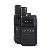 Compact UHF Walkie Talkie 2-Pack — Type-C Fast Charge