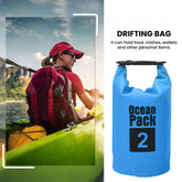 Waterproof Roll-Top Dry Bag — Multiple Sizes & Colors