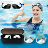 Waterproof Swim Earplugs — 1 Pair Anti-Noise & Soundproof
