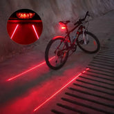 Laser Bike Tail Light – Waterproof Rear Safety Warning