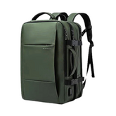 Expandable Waterproof Travel Backpack with USB Port