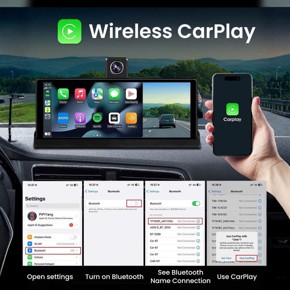 10.26__4K_Wireless_CarPlay_Rearview_Mirror_Dash_Cam_-_IOS