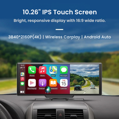10.26__Wireless_CarPlay_Android_Auto_DVR_4K_Dual_Cam_-_Touch_Screen