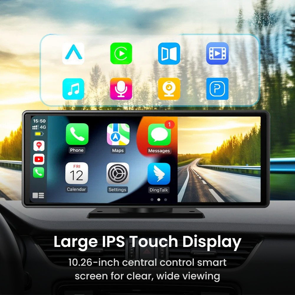 10.26__Wireless_CarPlay_Car_DVR_Smart_Screen_with_4K_Camera_-_Display