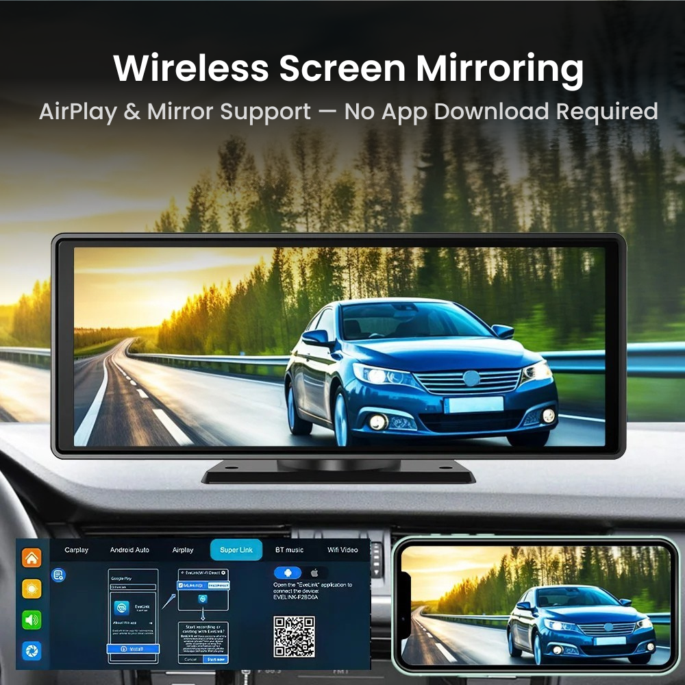 10.26__Wireless_CarPlay_Car_DVR_Smart_Screen_with_4K_Camera_-_Mirroring