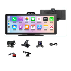 11.26" Wireless CarPlay & Android Auto 4K DVR Display