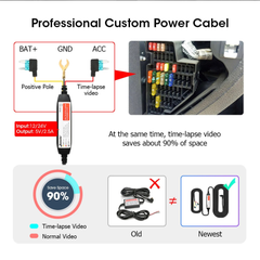 11.26" Wireless CarPlay & Android Auto 4K DVR Display