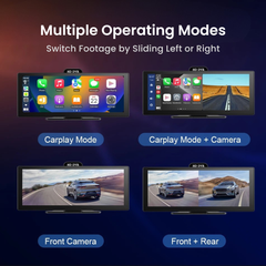 11.26" Wireless CarPlay & Android Auto 4K DVR Display