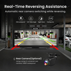 11.26" Wireless CarPlay & Android Auto 4K DVR Display