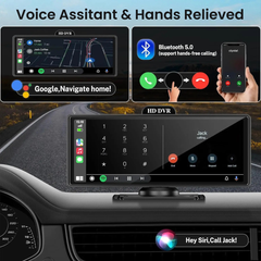 11.26" Wireless CarPlay & Android Auto 4K DVR Display