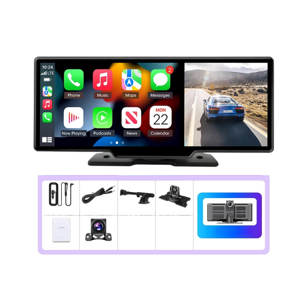 11.26__Wireless_CarPlay___Android_Auto_Dash_Display_4K_DVR_-_10.26inch-Rear_Cam