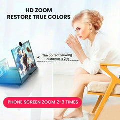 Mobile Phone Amplifier 12/10 Inch  — HD Screen Magnifier