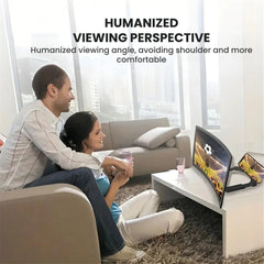 12" Curved Phone Screen Magnifier — HD Mobile Amplifier