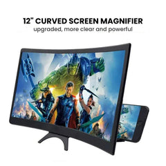 Curved Screen Magnifier  — Foldable Phone Amplifier