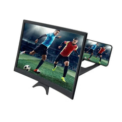 12" Curved Phone Screen Magnifier — HD Mobile Amplifier