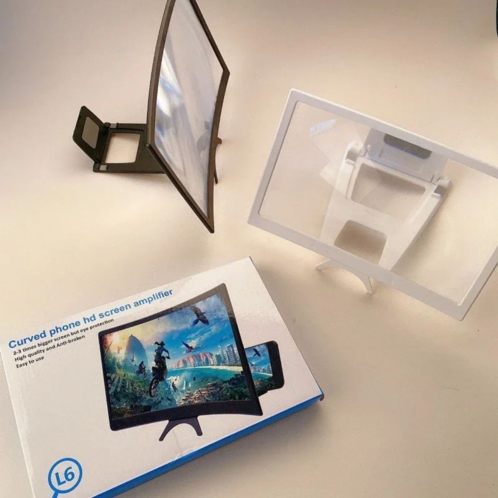 Curved Screen Magnifier  — Foldable Phone Amplifier