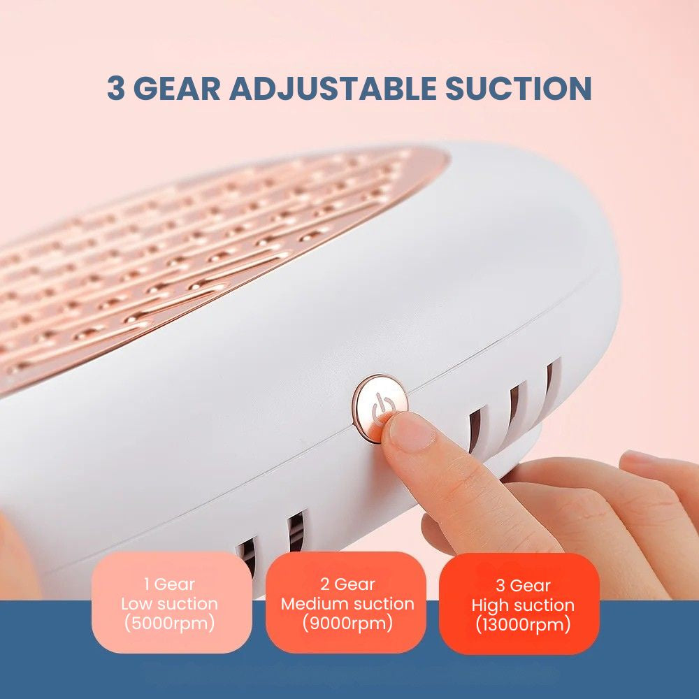 130W Professional Nail Dust Collector Vacuum - 3 gear 