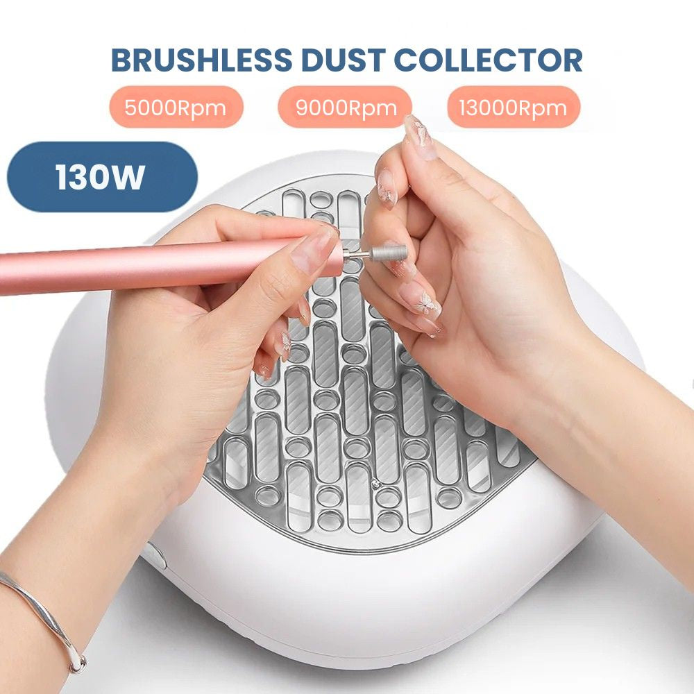 130W Professional Nail Dust Collector Vacuum - dust collector
