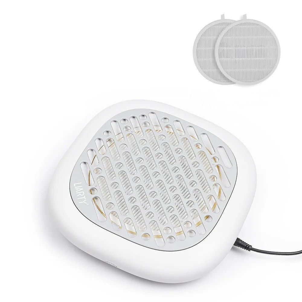 130W Professional Nail Dust Collector Vacuum - grey