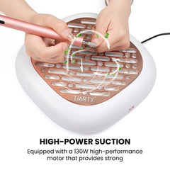 130W Professional Nail Dust Collector Vacuum - high power suction