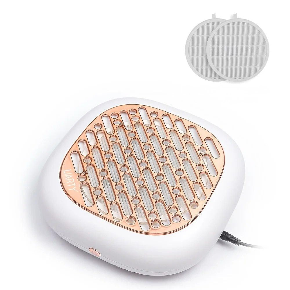 130W Professional Nail Dust Collector Vacuum - rose