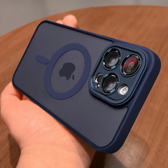 Magnetic Shockproof Matte iPhone 16 15 Pro Max Case