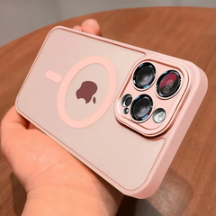 Magnetic Shockproof Matte iPhone 16 15 Pro Max Case