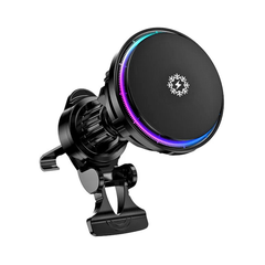15W Fast Wireless Car Charger with Cooling Fan