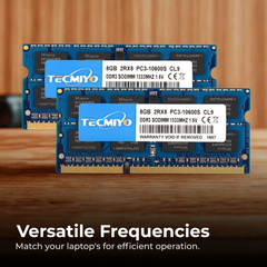 8GB DDR3L 1600MHz Laptop RAM for Intel AMD