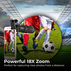 18x Mobile Phone Telephoto Zoom Lens