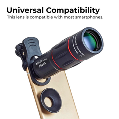 18x Mobile Phone Telephoto Zoom Lens
