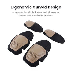 Tactical Knee & Elbow Pads – Military Grade Protection