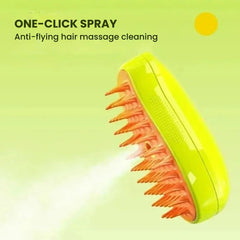 2-in-1 Silicone Pet Grooming Brush — Cats & Dogs