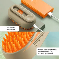 2-in-1 Silicone Pet Grooming Brush — Cats & Dogs