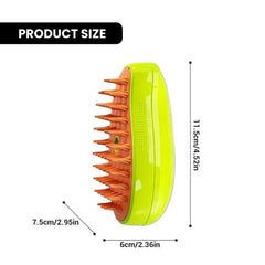 2-in-1 Silicone Pet Grooming Brush — Cats & Dogs