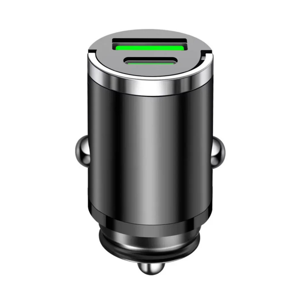 Mini 200W PD Car Charger for iPhone Samsung Fast Charging