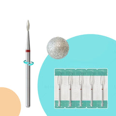 Professional Nail Drill Bits for Cuticle & Skin Cleaning