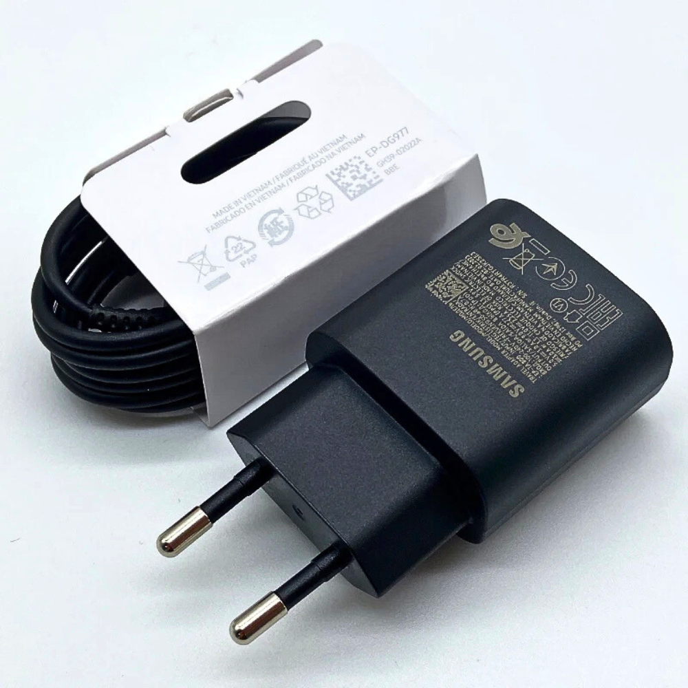 USB-C PD Fast Charger with EU Plug & Cable