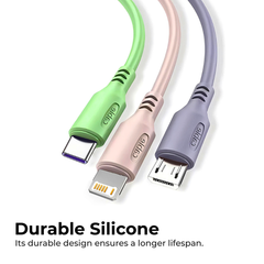 3-in-1 Fast Charging Cable for All Phones