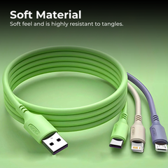 3-in-1 Fast Charging Cable for All Phones