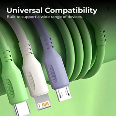 3-in-1 Fast Charging Cable for All Phones