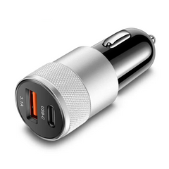 Fast 3.1A USB-C Car Charger for iPhone & Android