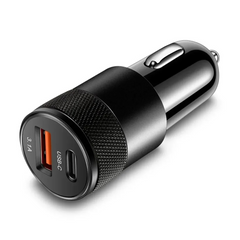 Fast 3.1A USB-C Car Charger for iPhone & Android