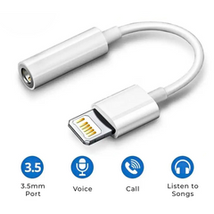 iPhone 3.5mm Jack Converter for all iOS Devices
