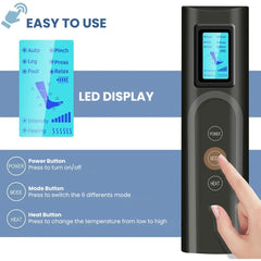 360° Foot & Leg Air Pressure Massager for Circulation - easy to use