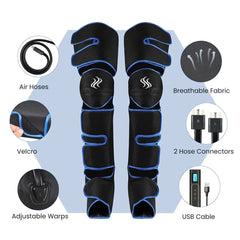 360° Foot & Leg Air Pressure Massager for Circulation - details