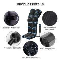 360° Foot & Leg Air Pressure Massager for Circulation - details