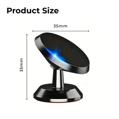 360° Magnetic Phone Mount for iPhone