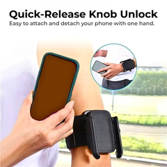 Reflective 360° Rotating Running Armband Phone Holder